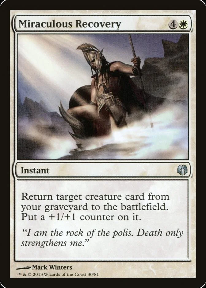 Miraculous Recovery [DDL]