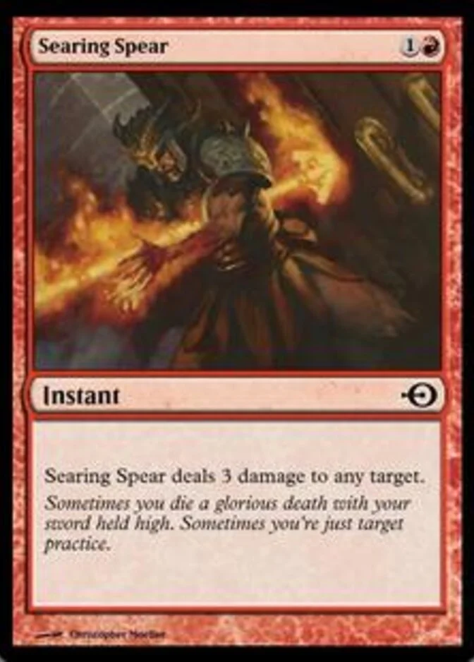 Searing Spear <1069> [PRM]