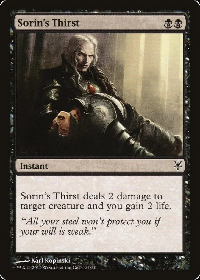 Sorin's Thirst [DDK]