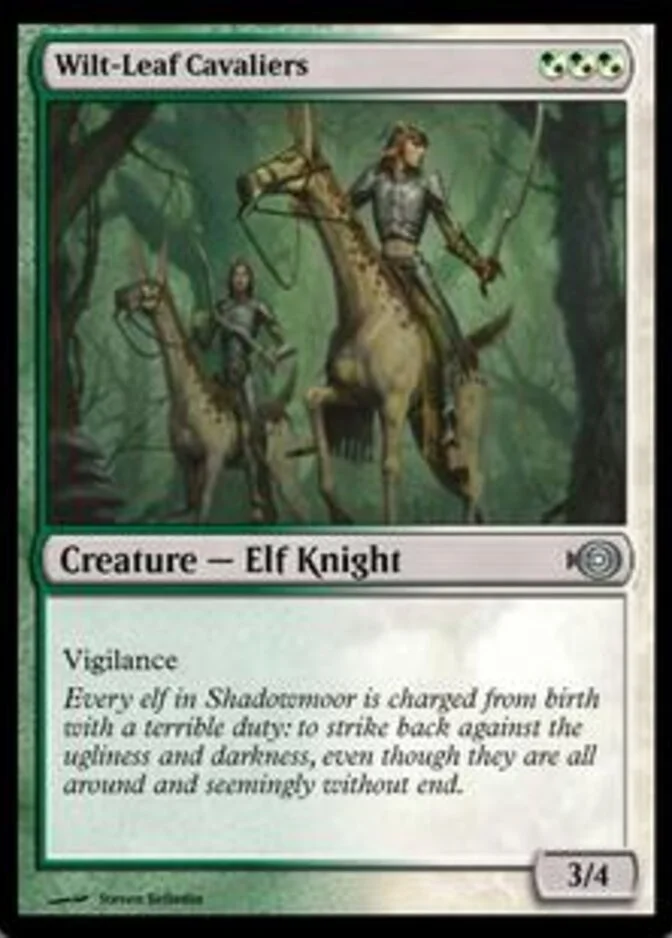 Wilt-Leaf Cavaliers <74> [PRM]