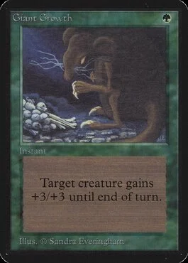 MTG Giant Growth / 巨大化 アルファ版 LEA Giant Growth, Limited Edition Alpha (LEA) Price History