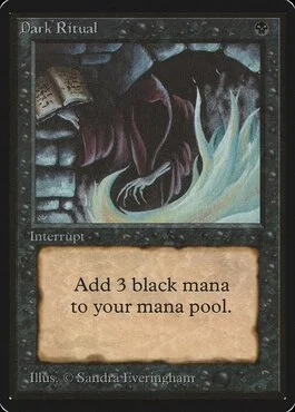 MTG (英)暗黒の儀式/Dark Ritual (BETA版) BGS9 card_image.webp