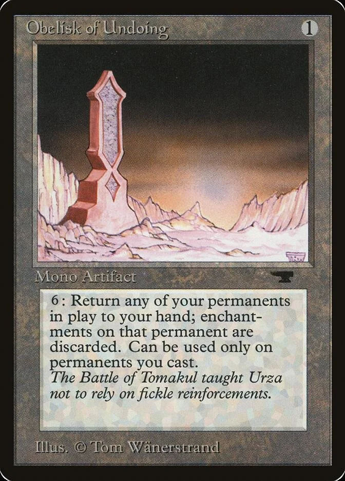 Obelisk of Undoing [ATQ]