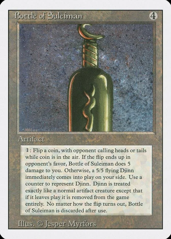 Bottle of Suleiman [3ED]