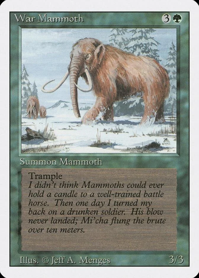 War Mammoth [3ED]