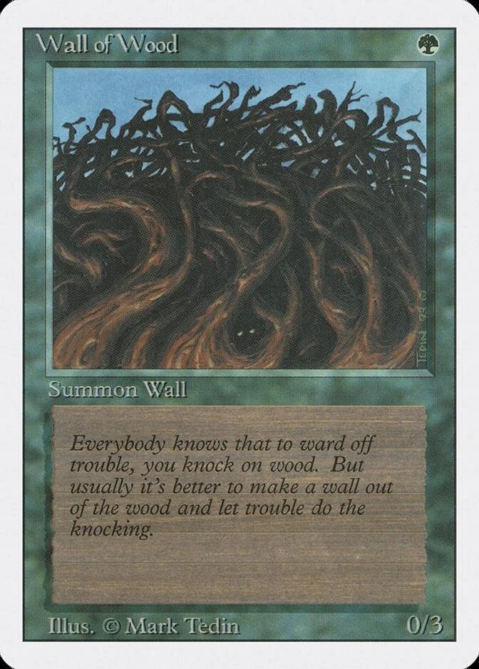Wall of Wood [3ED]