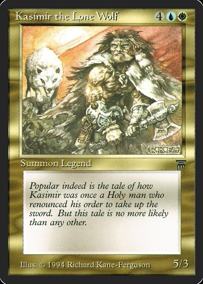 Kasimir the Lone Wolf [LEG]