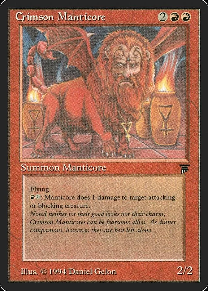 Crimson Manticore [LEG]