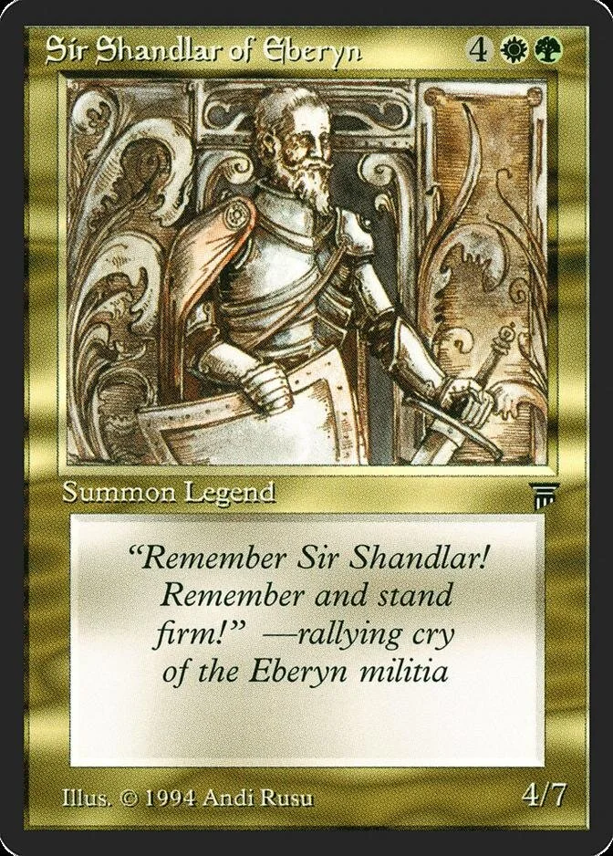 Sir Shandlar of Eberyn [LEG]