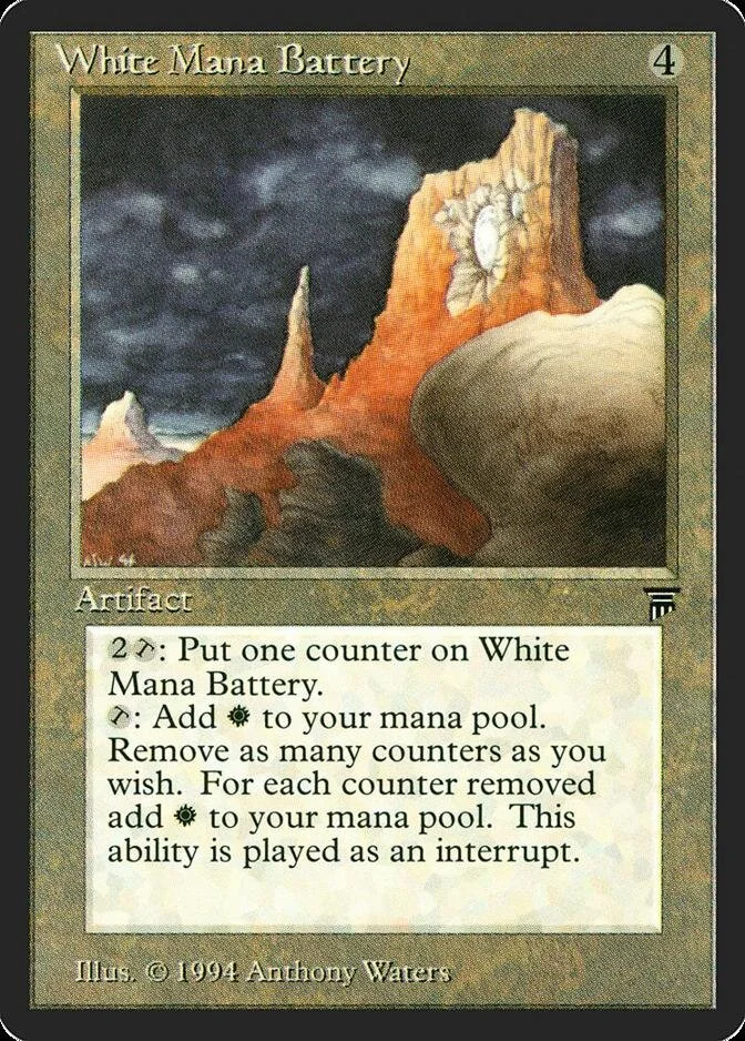 White Mana Battery [LEG]