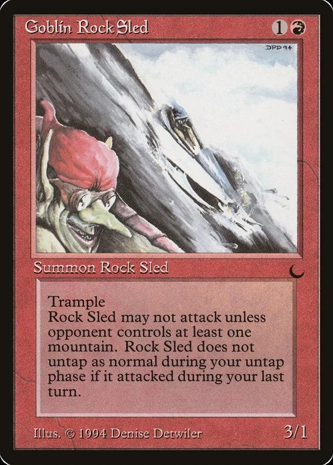 Goblin Rock Sled [DRK]