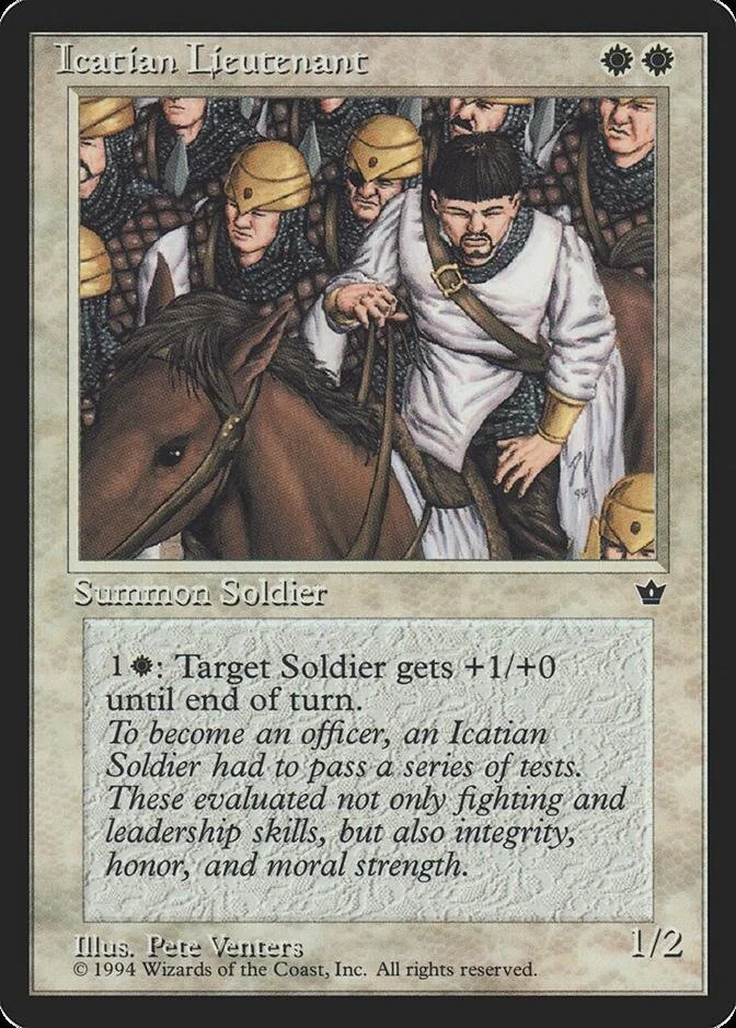 Icatian Lieutenant [FEM]