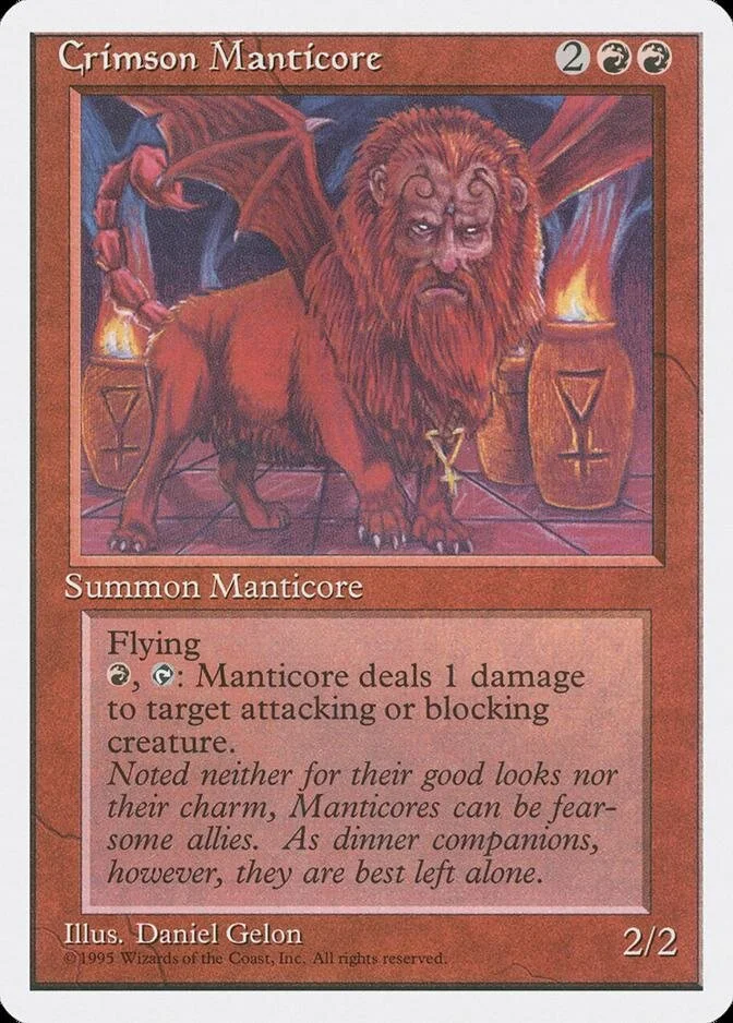 Crimson Manticore [4ED]
