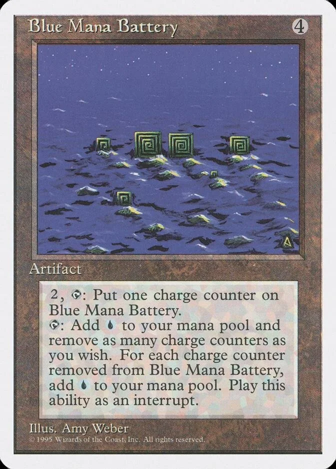 Blue Mana Battery [4ED]