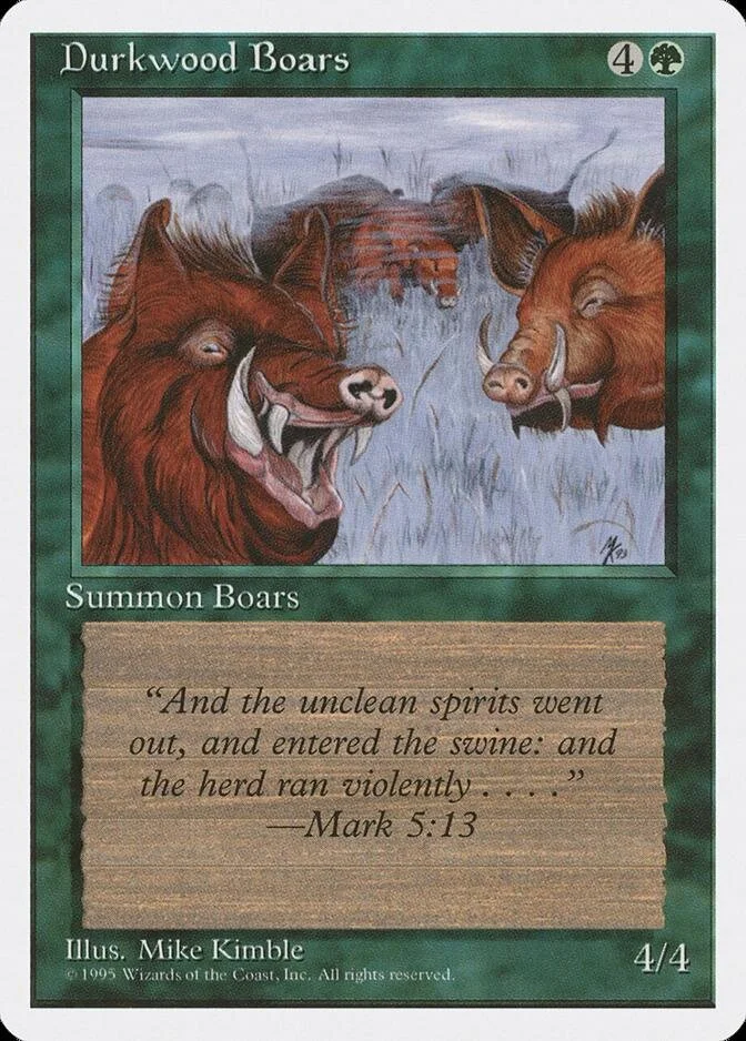 Durkwood Boars [4ED]