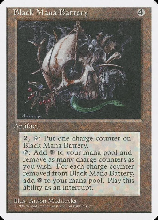 Black Mana Battery [4ED]