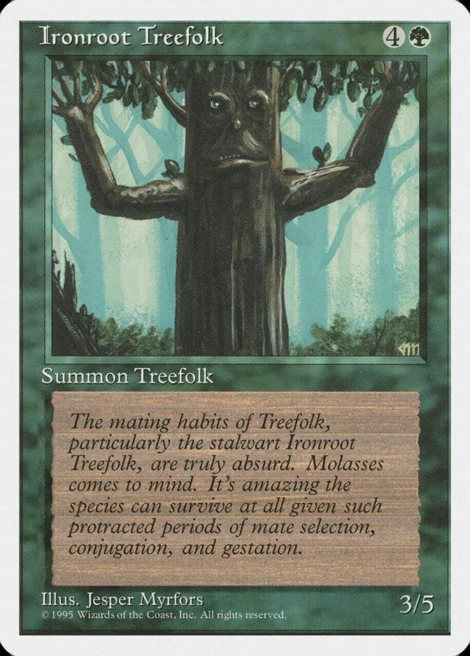 Ironroot Treefolk [4ED]