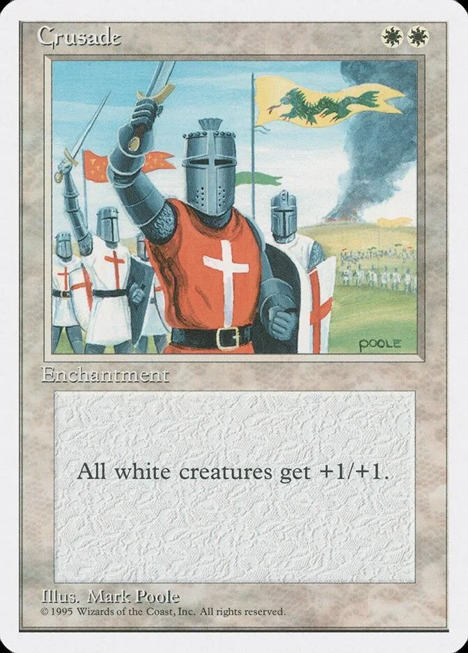 mtg 4th edition card price list Tryin to figure out the and the of this : r/mtg Listing is for a singular deck The Revised Edition Crusade, Fourth Edition (4ED) Price