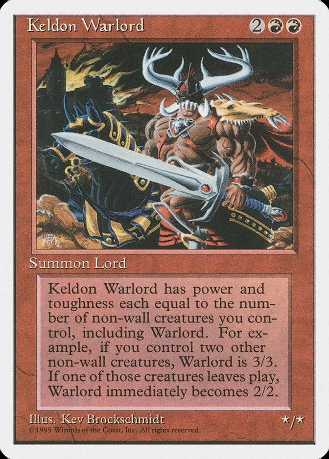 Keldon Warlord [4ED]