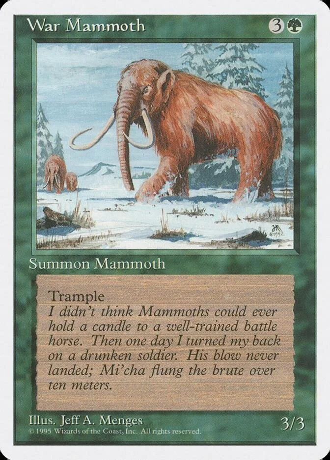 War Mammoth [4ED]