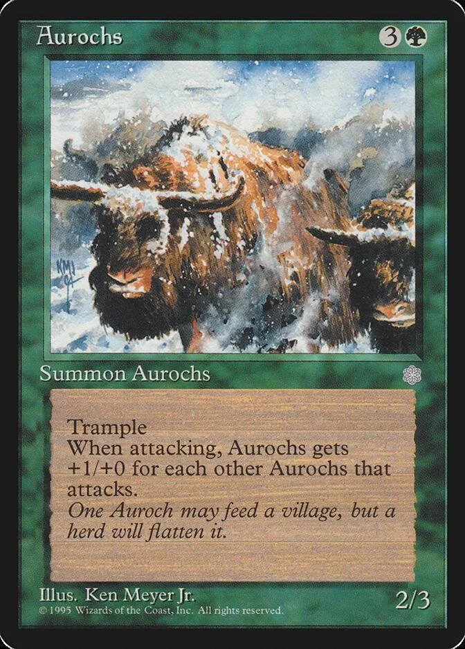 Aurochs [ICE]