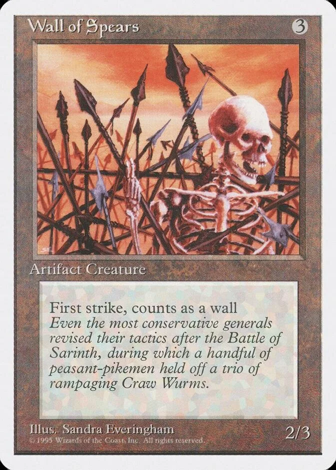 Wall of Spears [4ED]