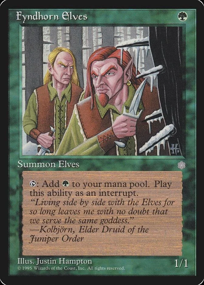 Fyndhorn Elves [ICE]