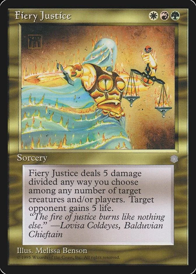 Fiery Justice [ICE]
