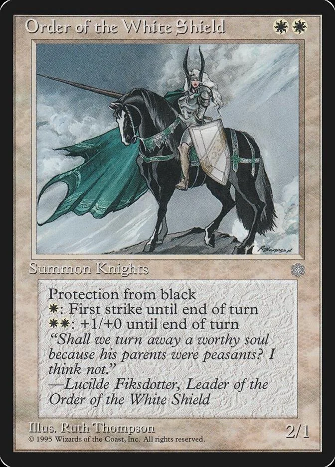 Order of the White Shield [ICE]