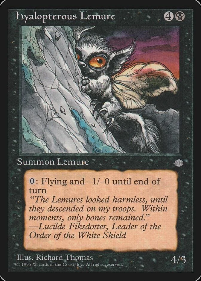 Hyalopterous Lemure [ICE]