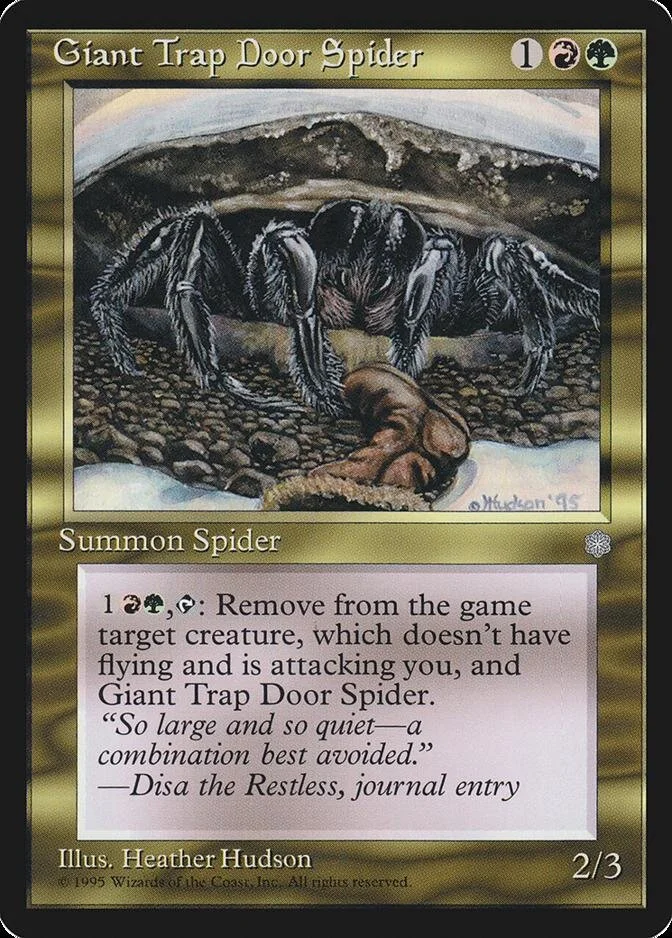 Giant Trap Door Spider [ICE]