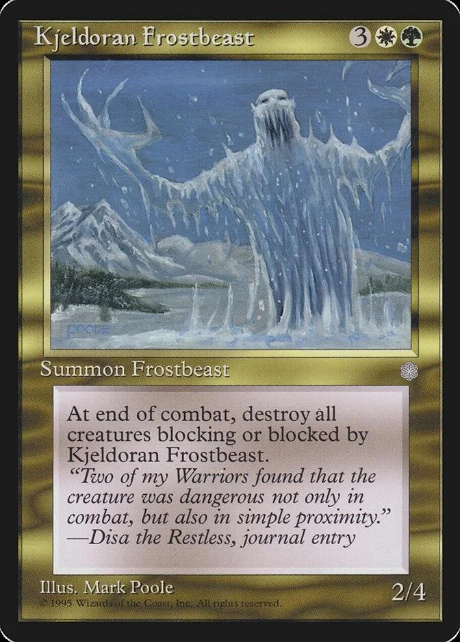 Kjeldoran Frostbeast [ICE]