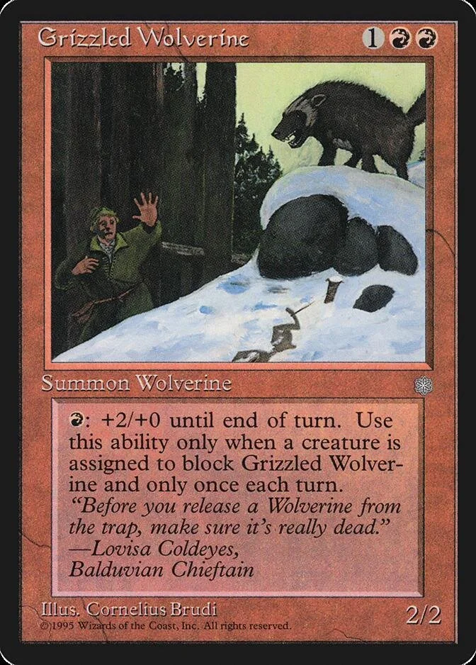 Grizzled Wolverine [ICE]