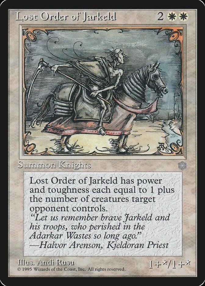 Lost Order of Jarkeld [ICE]