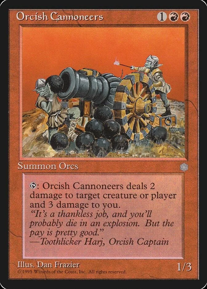 Orcish Cannoneers [ICE]