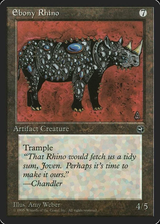 Ebony Rhino [HML]