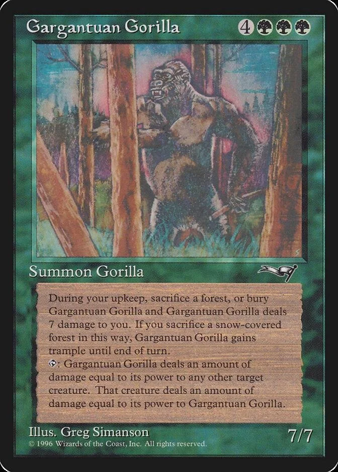 Gargantuan Gorilla [ALL]