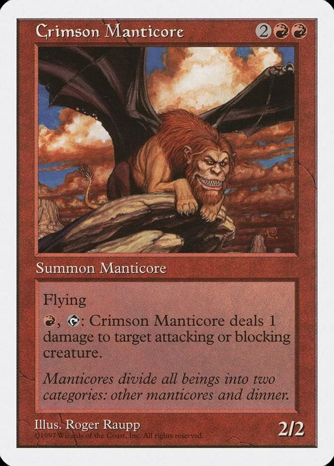 Crimson Manticore [5ED]