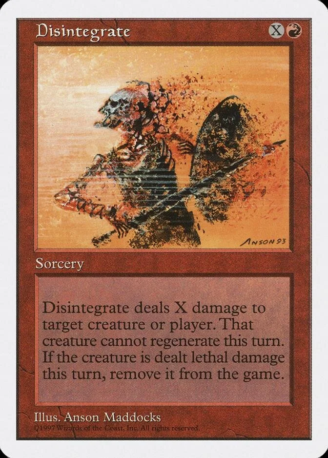 Disintegrate [5ED]