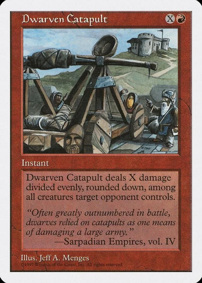 Dwarven Catapult [5ED]
