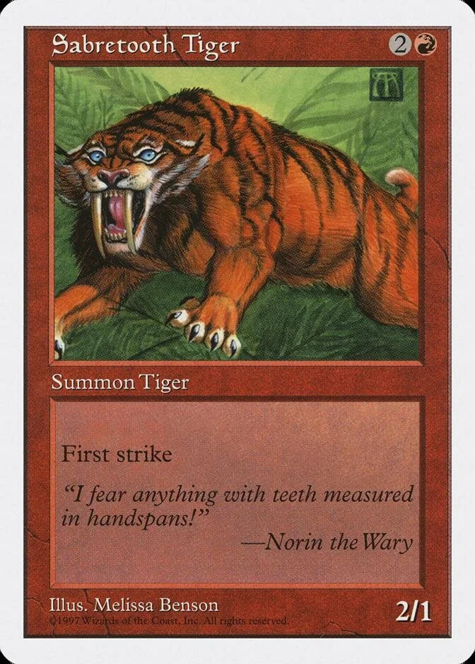 Sabretooth Tiger [5ED]