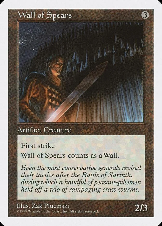 Wall of Spears [5ED]