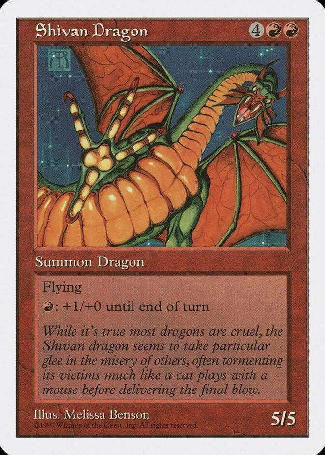 Shivan Dragon [5ED]