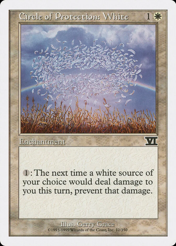 Circle of Protection: White [6ED]