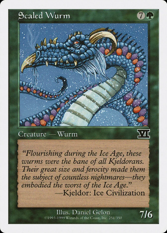 Scaled Wurm [6ED]