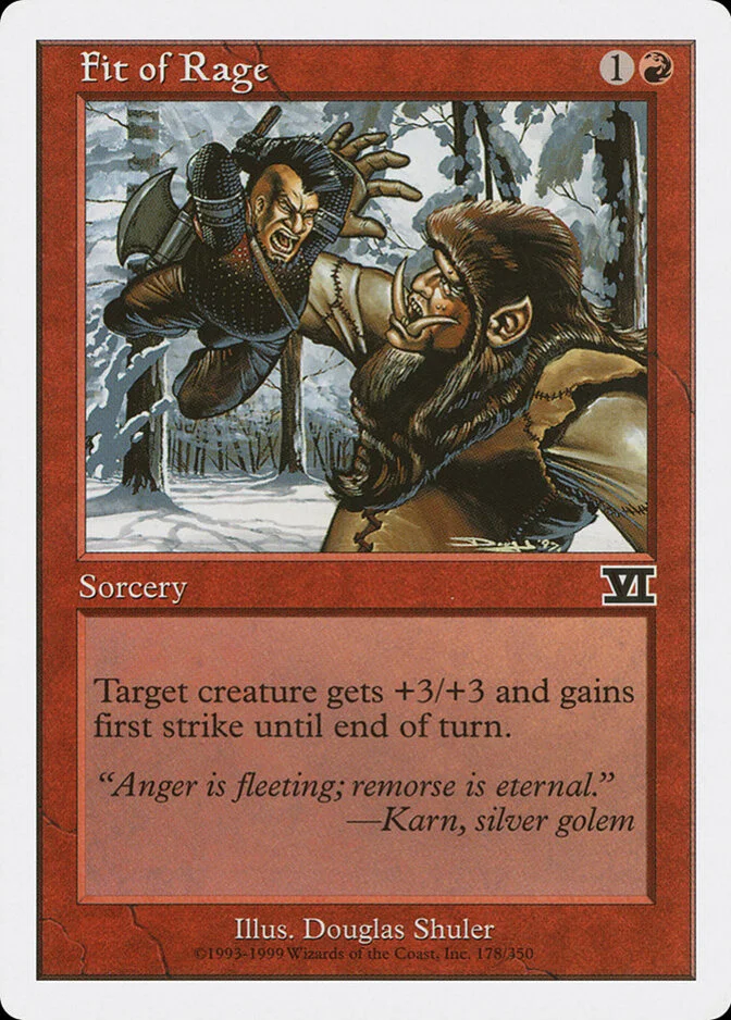 Fit of Rage [6ED]