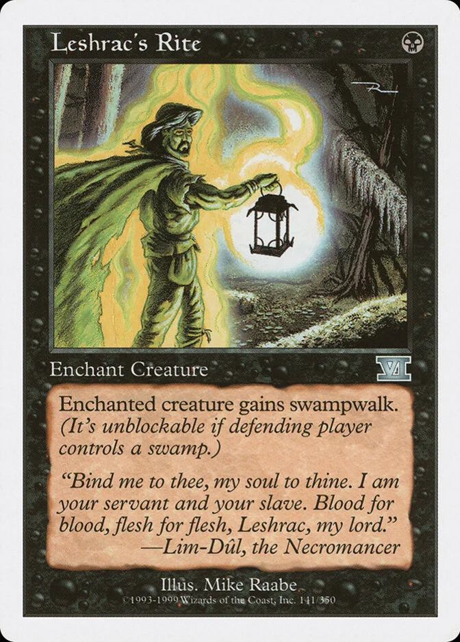 Leshrac's Rite [6ED]
