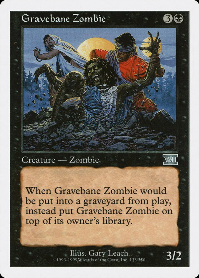 Gravebane Zombie [6ED]