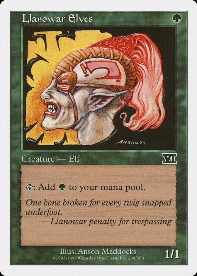 Llanowar Elves [6ED]