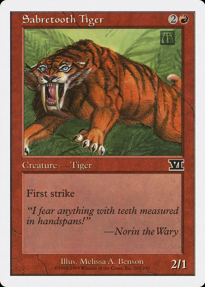 Sabretooth Tiger [6ED]